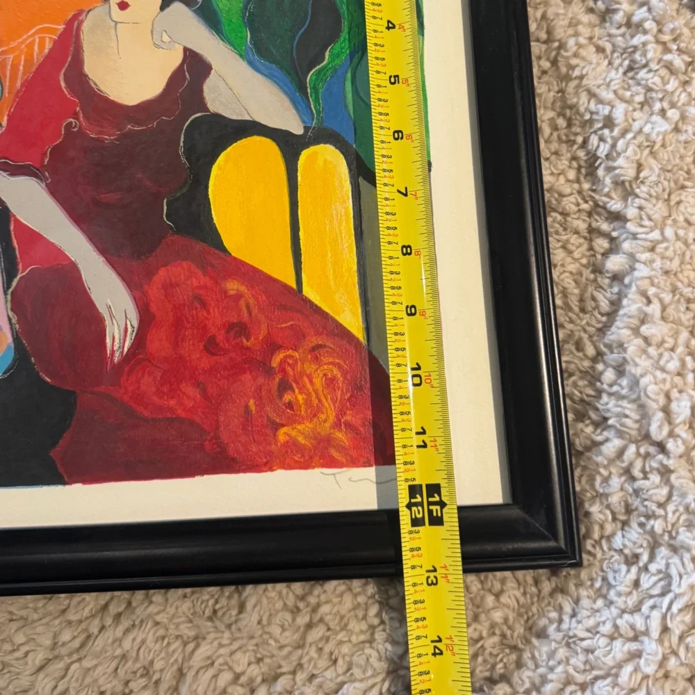 Vibrant Framed Art Print with Black Frame - Picture 2 of 6